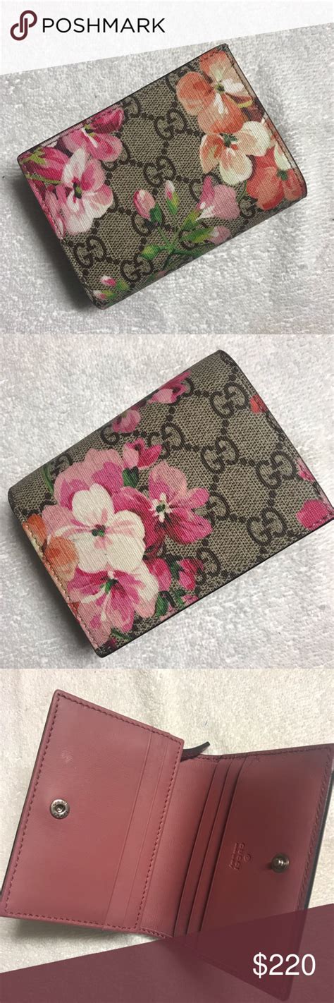 gucci flower small wallet|where to buy Gucci wallet.